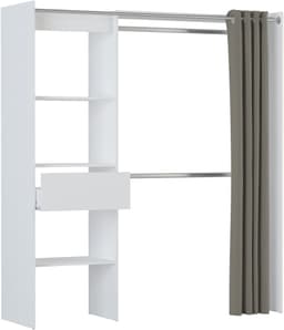 Demeyere GROUP Vorhang-Schrank Chicago | Weiß