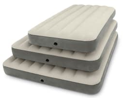 Intex Deluxe Single High Airbed | Beige