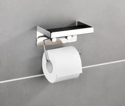 WENKO Toilettenpapierhalter | Silber