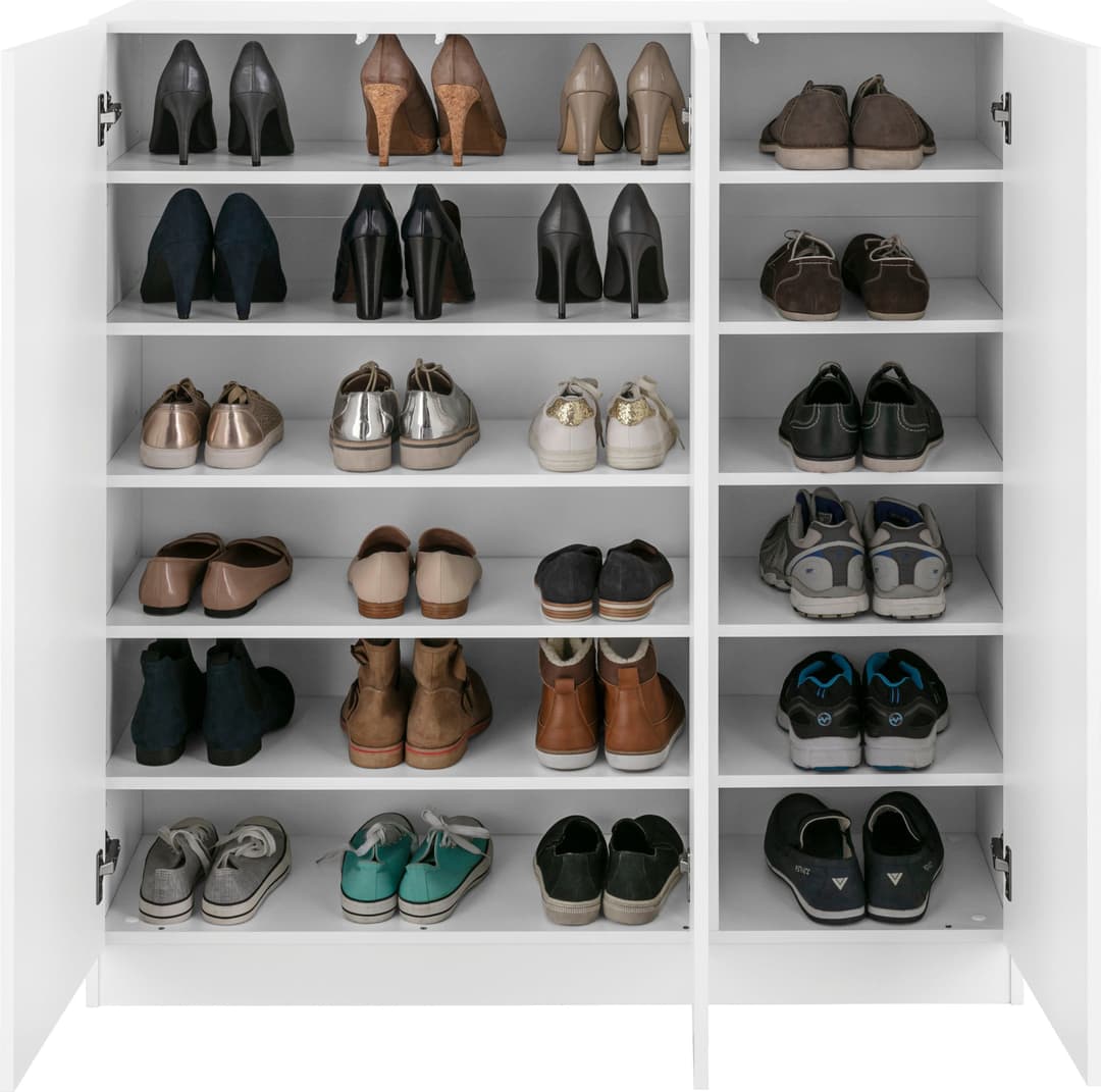 borchardt Möbel Schuhschrank Vaasa | Weiß