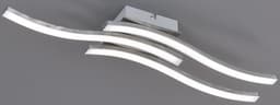 Reality Leuchten LED Deckenleuchte Route | Silber