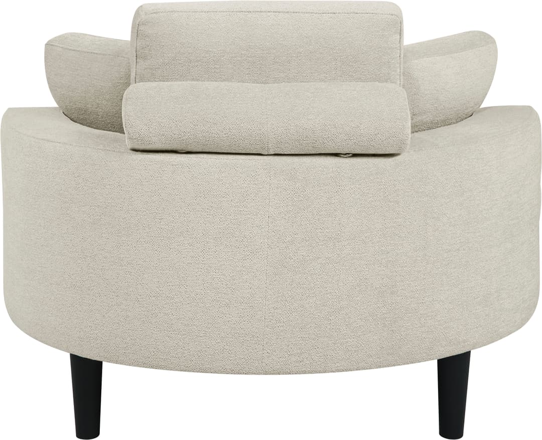 ATLANTIC home collection Loveseat Ravi Sessel | Beige
