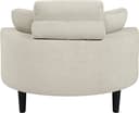ATLANTIC home collection Loveseat Ravi Sessel | Beige 4