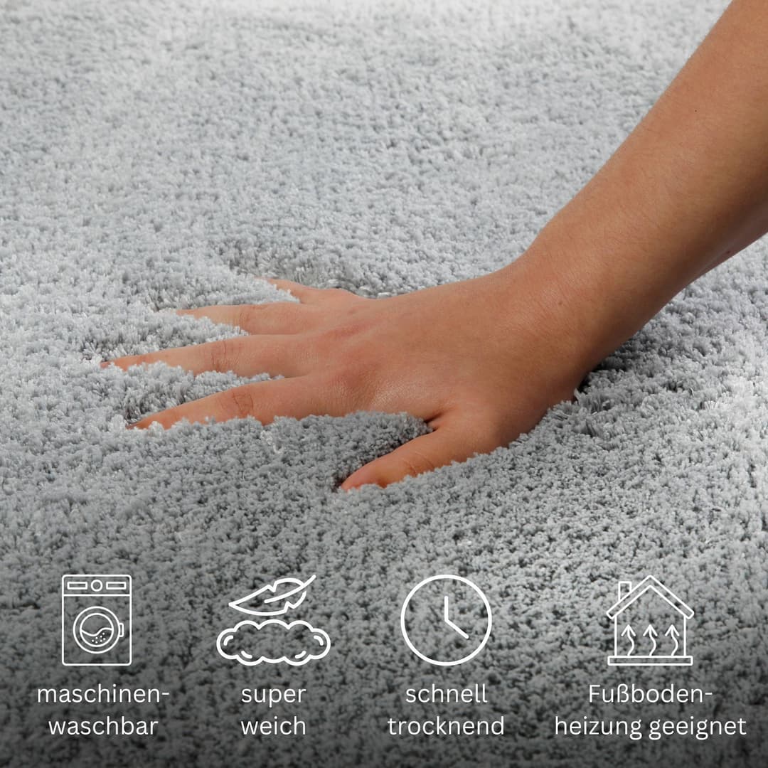 OTTO home Badematte Kaarin | Grau