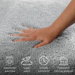 OTTO home Badematte Kaarin | Grau