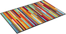 wash+dry by Kleen-Tex Teppich Mikado Stripes | Mehrfarbig