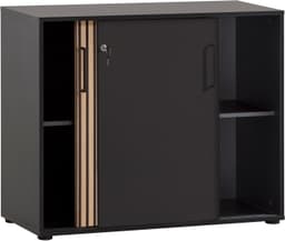 Schildmeyer Schiebetürenschrank Hank | Schwarz