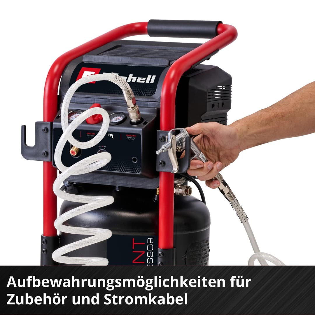 Einhell Kompressor TE-AC 240/24 Silent | Schwarz