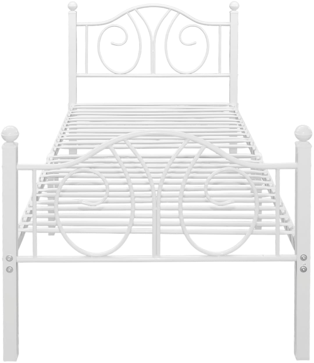 OTTO home Metallbett LUND | Weiß