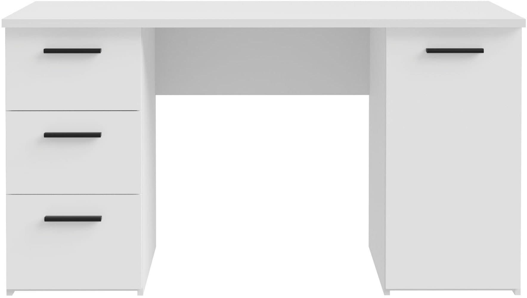 FORTE Schreibtisch Neuss | Weiß