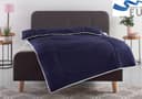 OTTO home Microfaserbettdecke Microlux | Blau