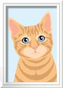 Ravensburger Malen nach Zahlen CreArt Niedliche Katze | Mehrfarbig 2