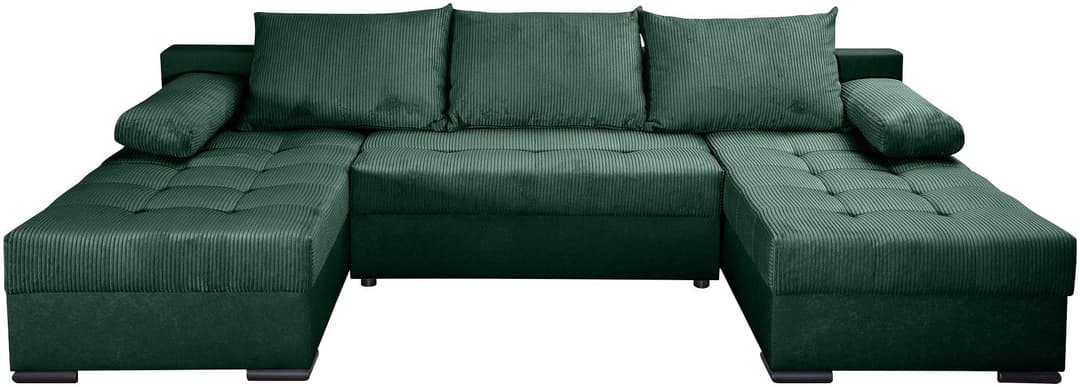 COLLECTION AB Wohnlandschaft Josy U-Form | Grün