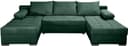COLLECTION AB Wohnlandschaft Josy U-Form | Grün 2