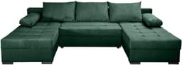 COLLECTION AB Wohnlandschaft Josy U-Form | Grün