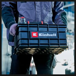 Einhell Werkzeugbox Systemkoffer E-Case | Schwarz