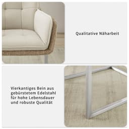 OTTO home Esszimmerstuhl Durham | Beige