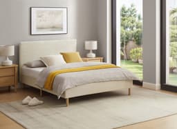 Home affaire Polsterbett Armandine | Beige