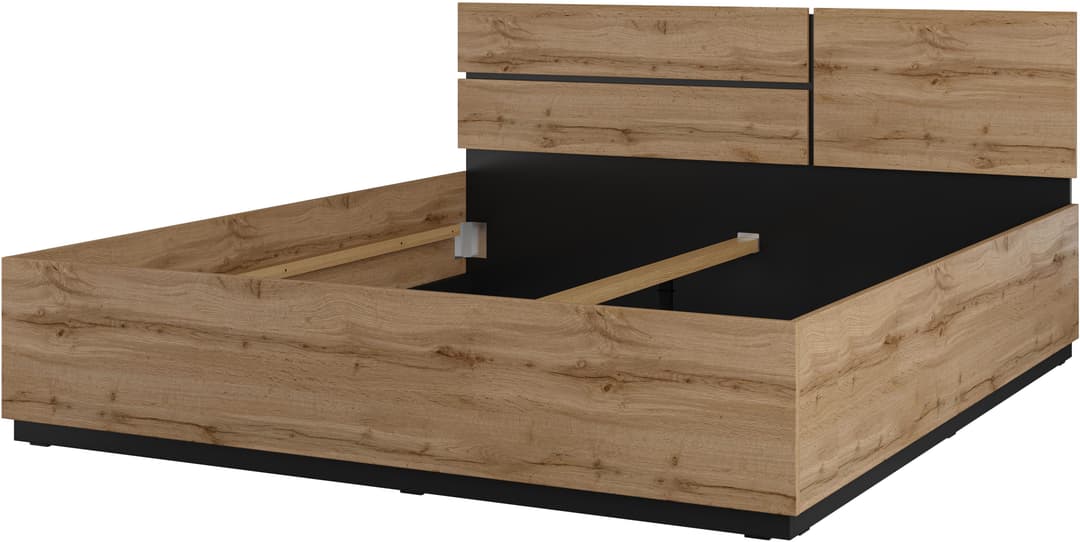 OTTO home Bett Cross | Holztöne