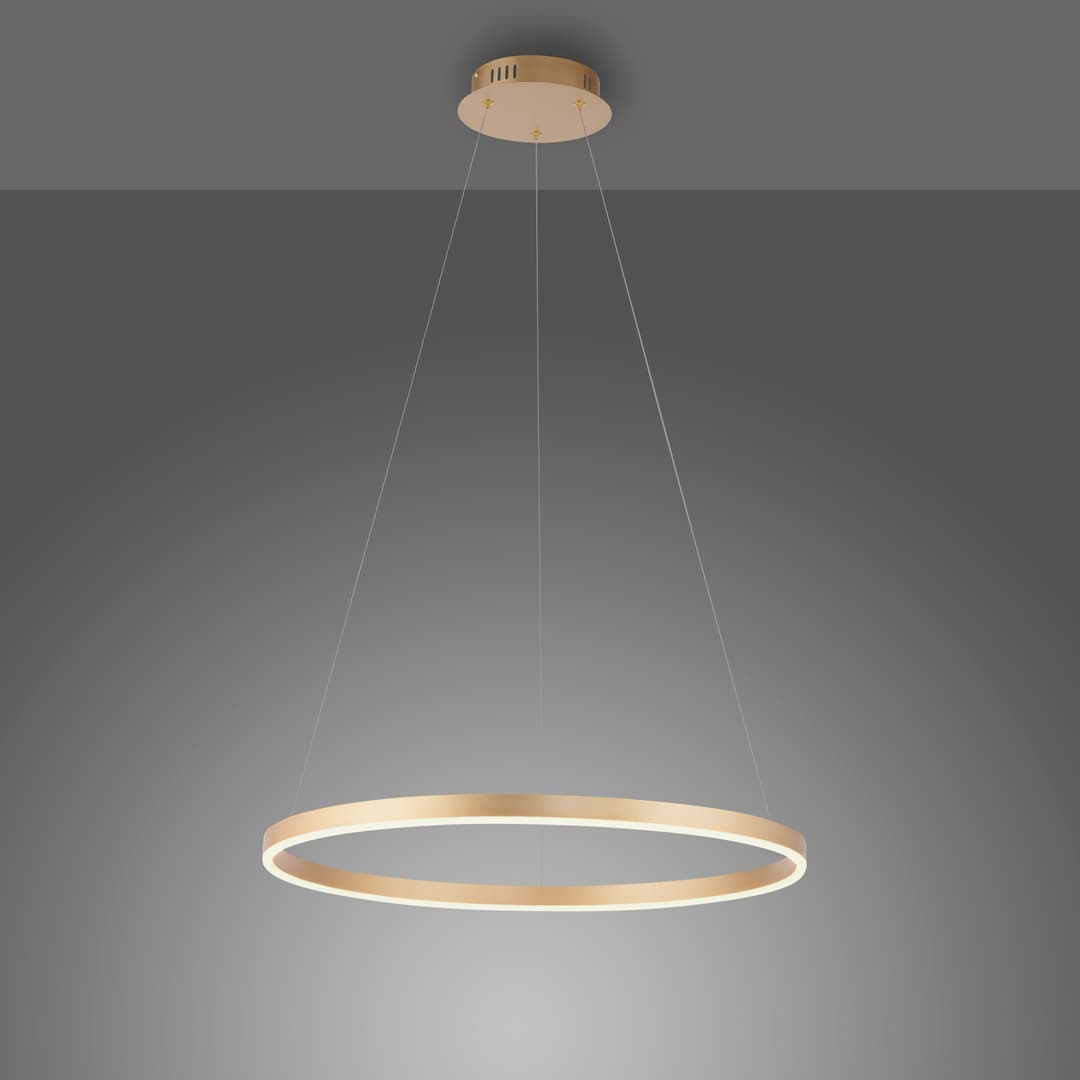 JUST LIGHT Pendelleuchte RITUS | Gold