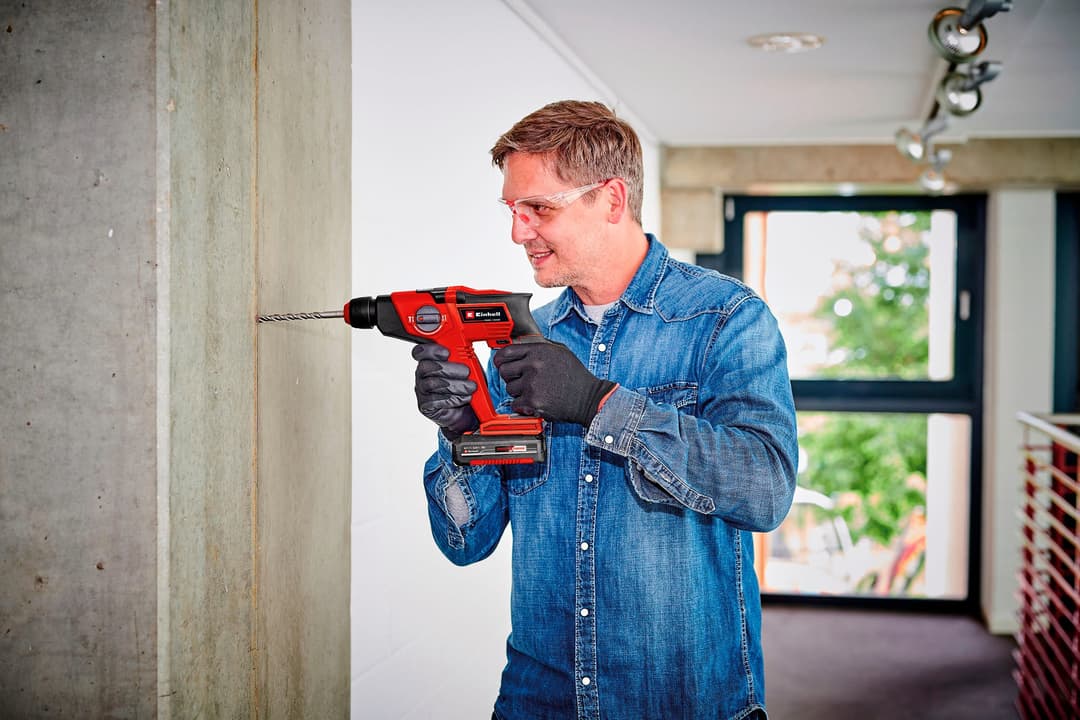 Einhell Akku-Bohrhammer TE-HD 18/12 Li - Solo | Mehrfarbig