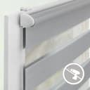 Doppelrollo Duo Rollo Klemmfix | Grau 5