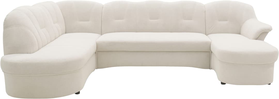 DOMO collection Wohnlandschaft Flores | Beige
