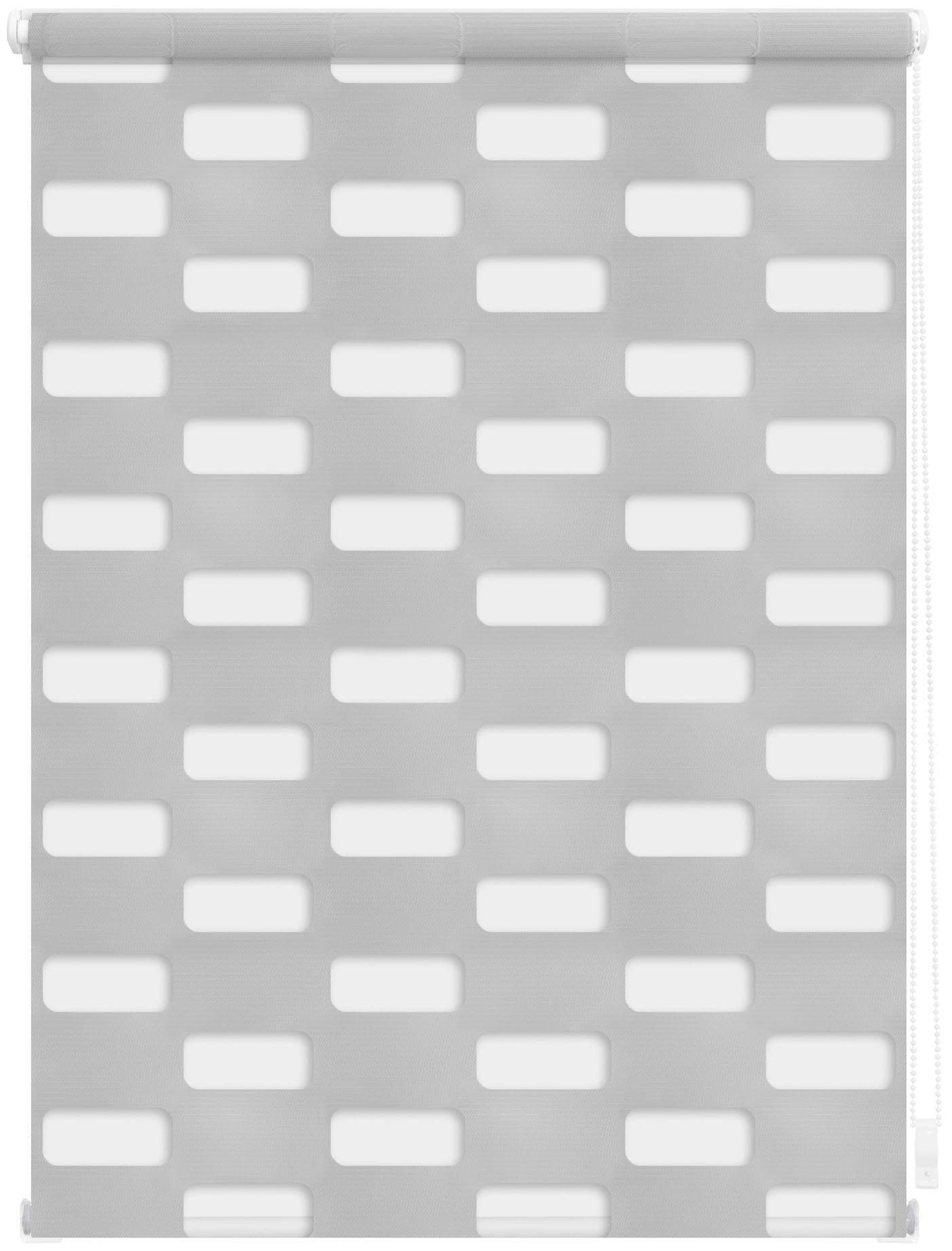 Doppelrollo Duo Rollo Klemmfix Arena | Grau