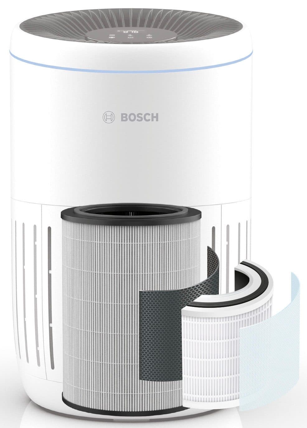 BOSCH Kombifilter 3-in-1 HEPA Filter mit Hocheffizienter | Weiß