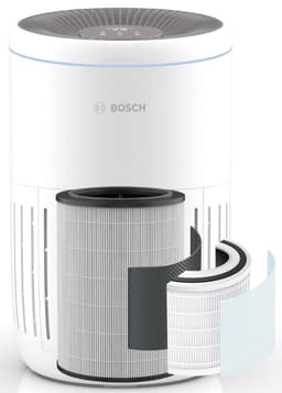 BOSCH Kombifilter 3-in-1 HEPA Filter mit Hocheffizienter | Weiß
