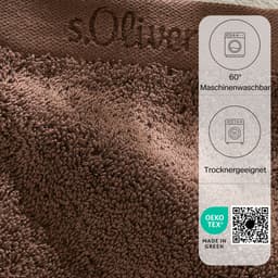 s.Oliver Waschhandschuh | Braun