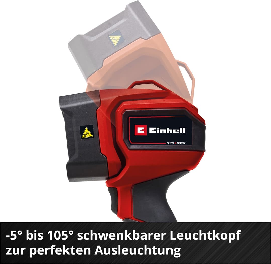 Einhell TC-CL 18/350 Li - Solo Akku-Arbeitsleuchte | Mehrfarbig