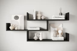 Home affaire Wandregal Trio | Schwarz