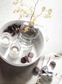 blomus Dekoschale MOON | Grau
