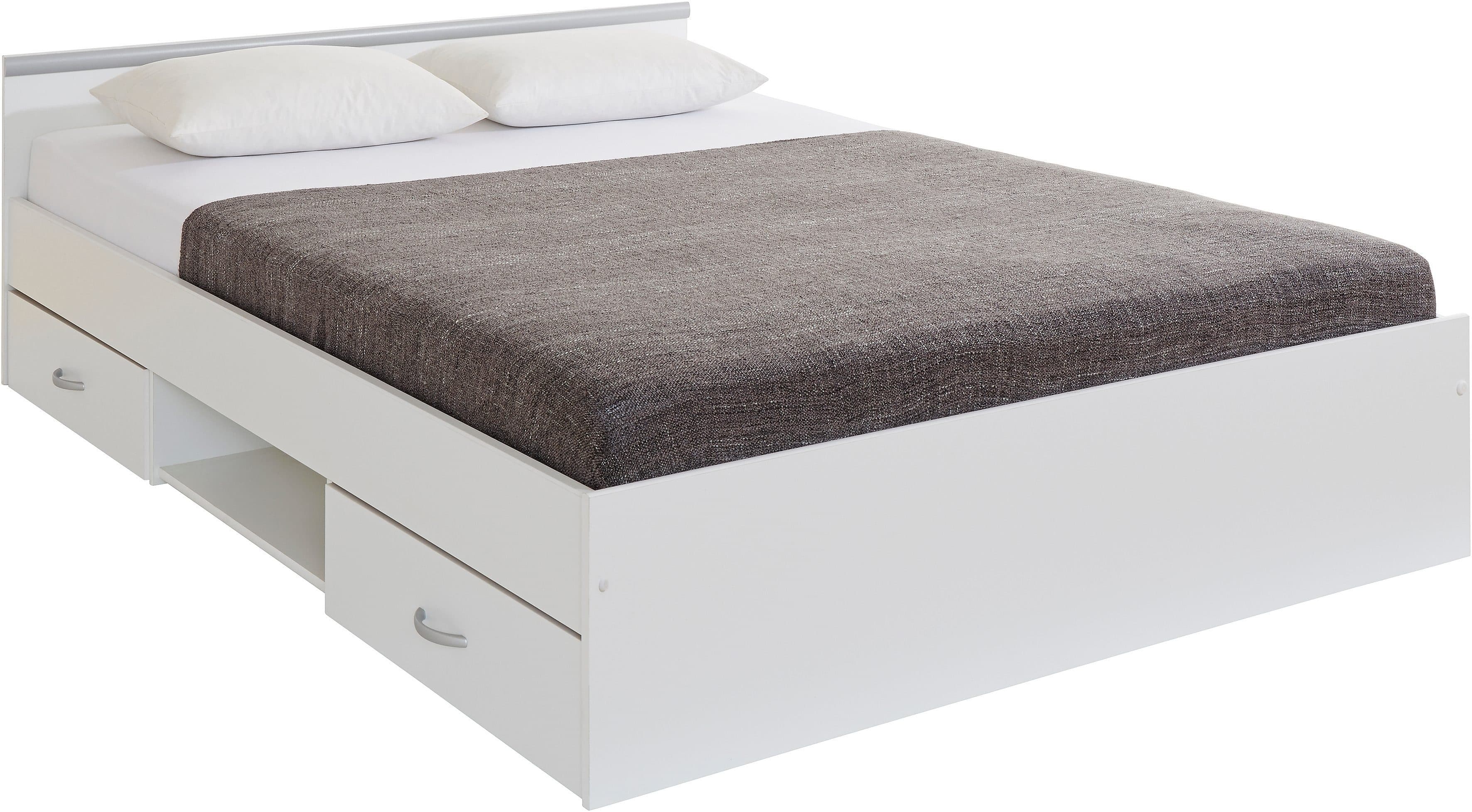 Parisot Funktionsbett Stauraumbett | Weiß