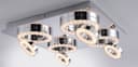 JUST LIGHT Deckenleuchte TIM | Silber 5