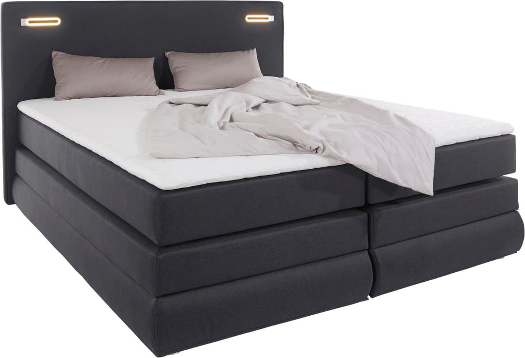 COLLECTION AB Boxspringbett Ninoni | Schwarz