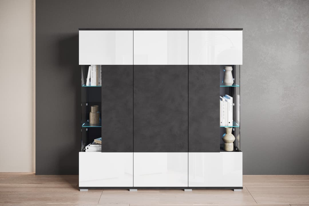 OTTO home Highboard Kenia | Schwarz