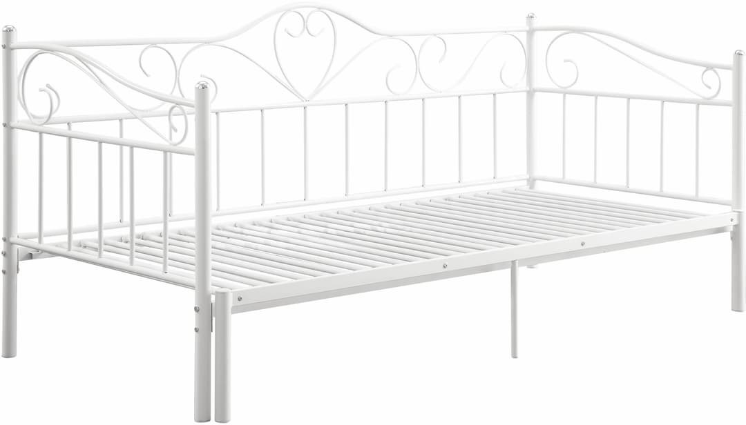 Home affaire Metallbett Sina | Weiß