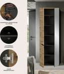 Home affaire Garderobenschrank REHAT | Grau 4