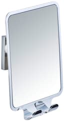 Wenko Schminkspiegel Vacuum-Loc Quadro | Silber