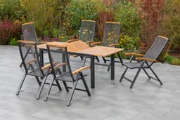 MERXX Garten-Essgruppe Tilos | Holztöne