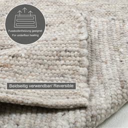 OTTO home Wollteppich Greith | Beige
