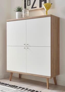 Home affaire Highboard Merle | Holztöne