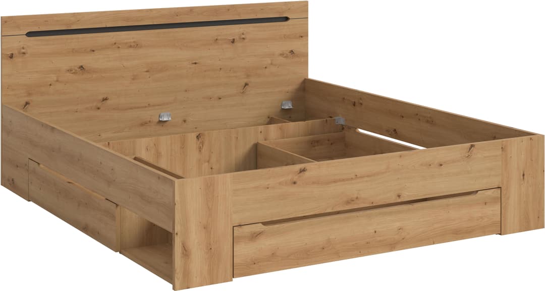 Home affaire Stauraumbett REHAT | Braun