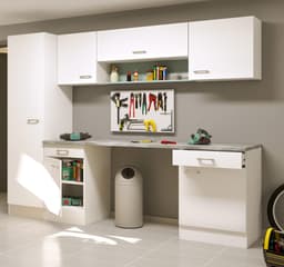 Flex-Well Mehrzweckschrank-Set LUCCA | Weiß