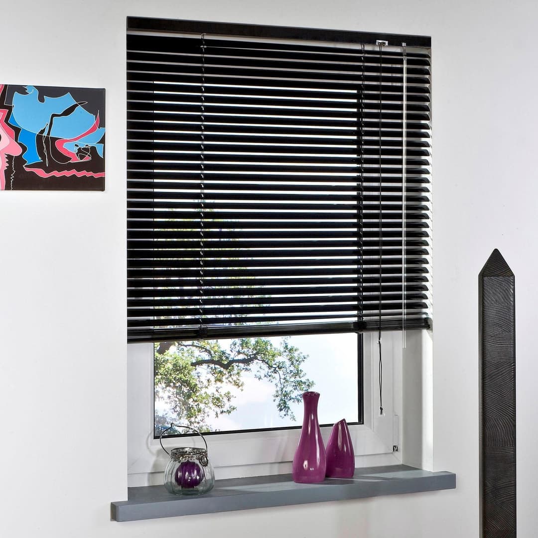 Liedeco Jalousie Aluminium-Jalousie | Schwarz