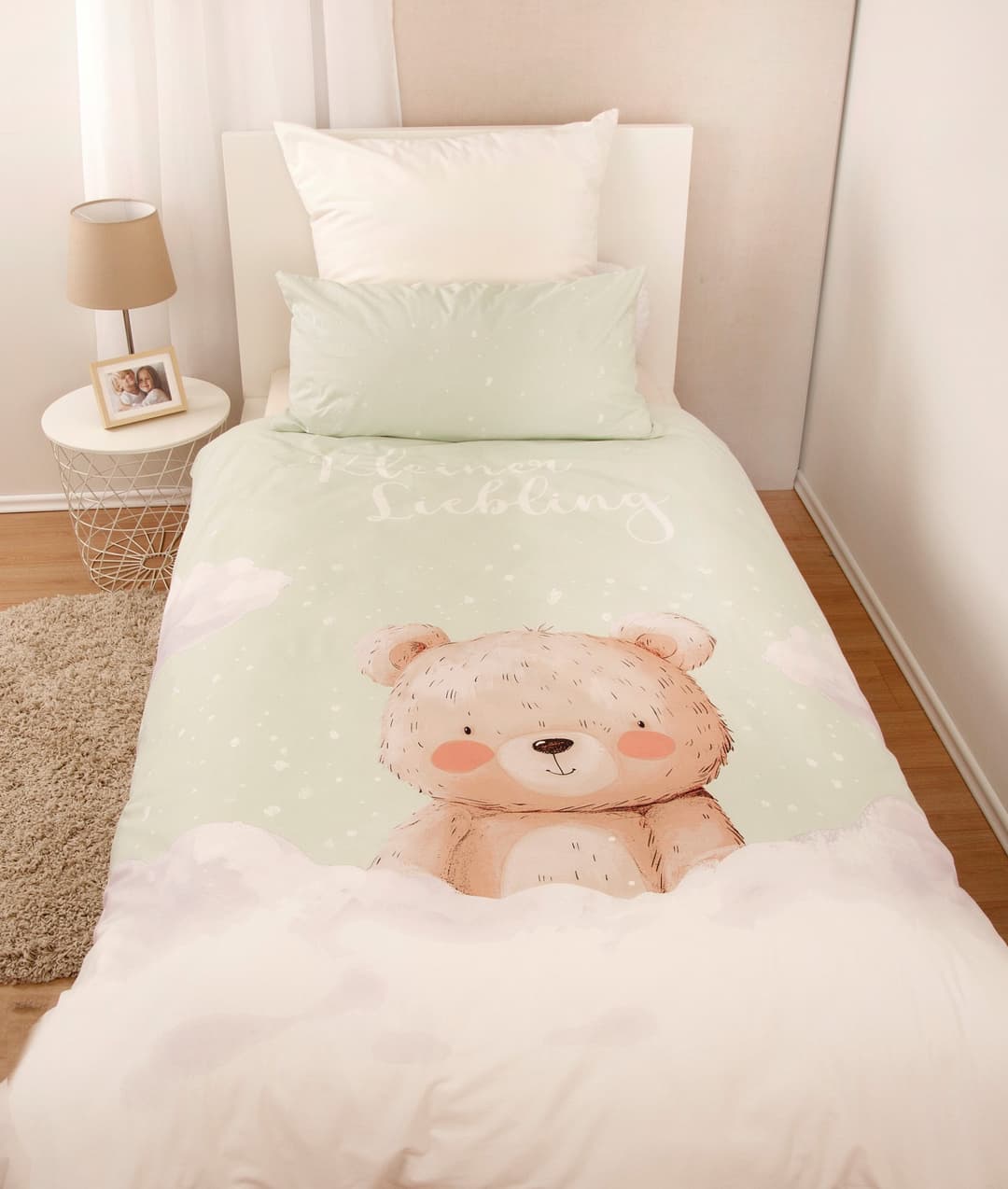 OTTO home Kinderbettwäsche Kleiner Liebling | Grün