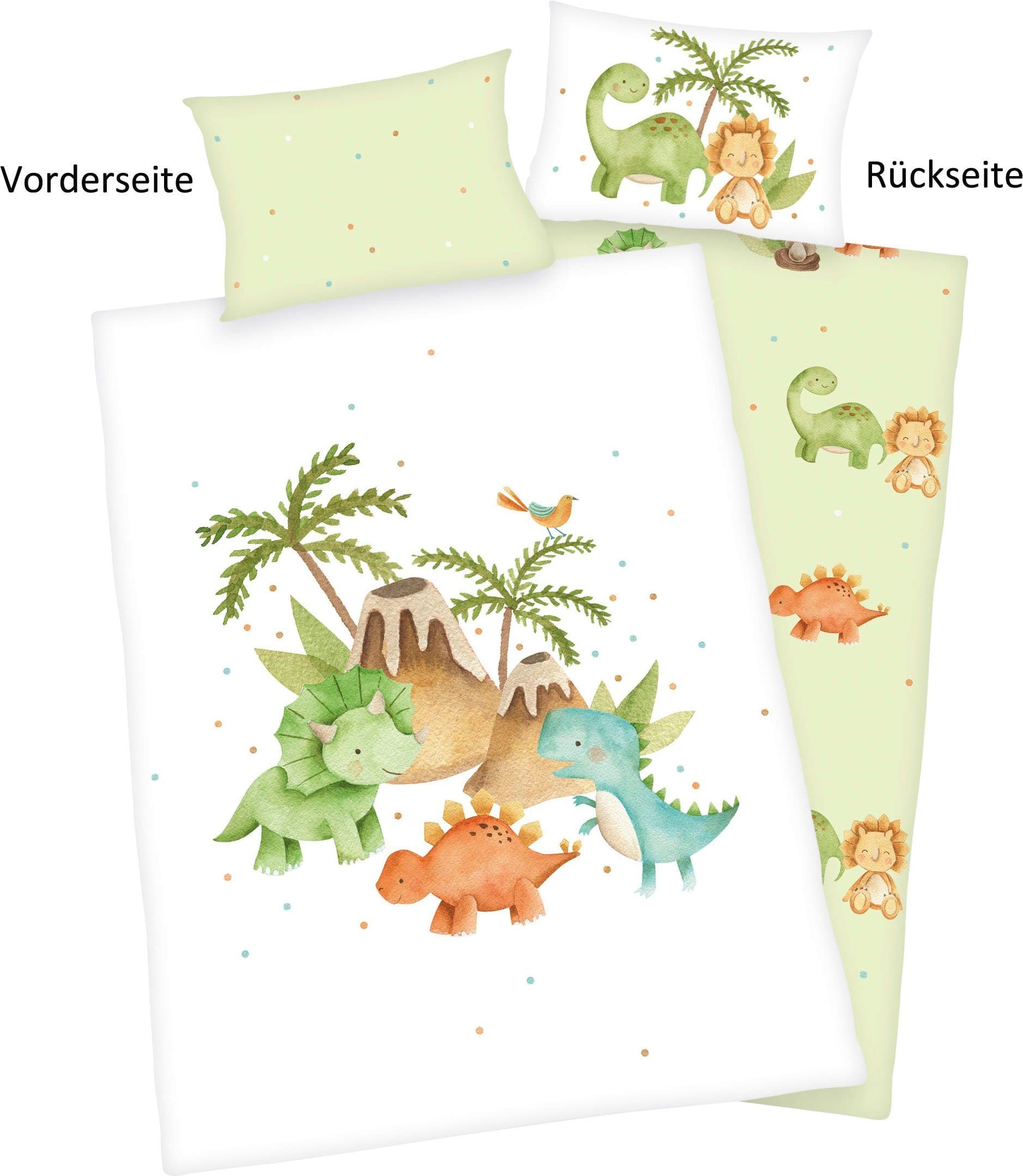 Baby Best Babybettwäsche Dinos | Mehrfarbig