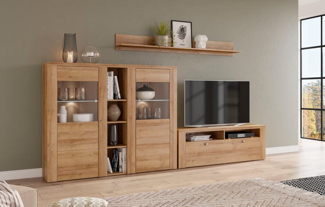 OTTO home Wohnwand Larona | Holztöne